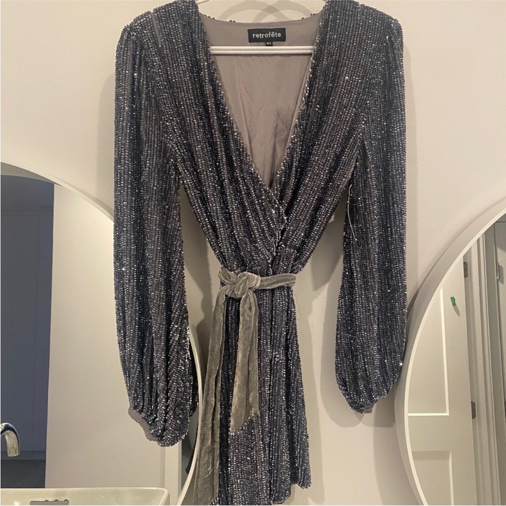 Retrofete Sequin Dress Size XS